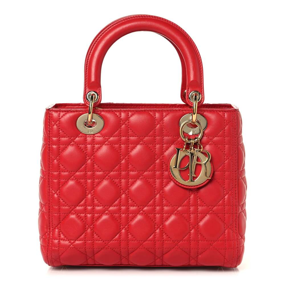Christian Dior Lambskin Cannage Medium #262754C24B